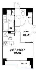 ディアナコート駒場翠景 5階 間取り図