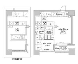 コンフォリア新川 806 間取り図