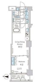 パークアクシス押上サウス 309 間取り図