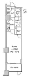 グレイスコート目黒 2階 間取り図
