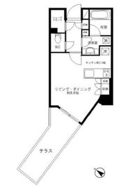 パークホームズ六本木乃木坂アーバンレジデンス 1階 間取り図