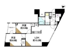 オープンレジデンシア南青山骨董通り 5階 間取り図