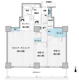 ベルタワー 2604 間取り図