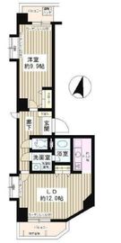 エスタシオン西新宿 604 間取り図