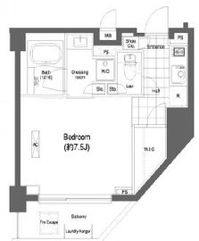 プライムアーバン目黒大橋ヒルズ 609 間取り図