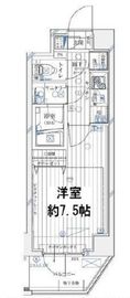 レガリス愛宕御成門 6階 間取り図