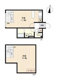 ラピス若松河田 101 間取り図