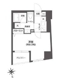 グランパセオ市谷甲良町 901 間取り図