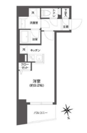 グランパセオ市谷甲良町 603 間取り図