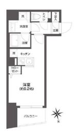 グランパセオ市谷甲良町 1203 間取り図