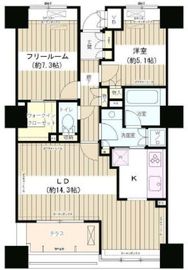 エンブレムコート明石町 602 間取り図