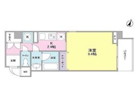 四番町セントラルシティハウス 404 間取り図