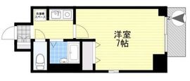 アピス渋谷神南 504 間取り図