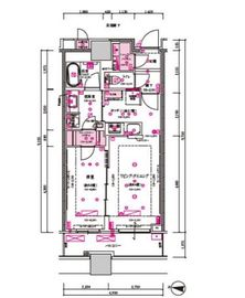 目黒第一マンションズ 1202 間取り図