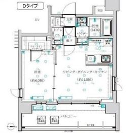 アルテシモレフィナ 805 間取り図