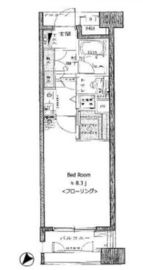 エフローレ日本橋 6階 間取り図