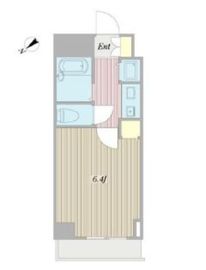 プロシード日本橋本町 405 間取り図