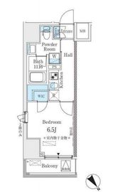 コージーコート茗荷谷 201 間取り図