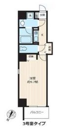 メトロフロント神田 1003 間取り図