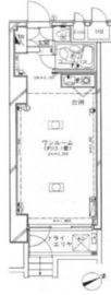 ウィスタリア元麻布 1階 間取り図