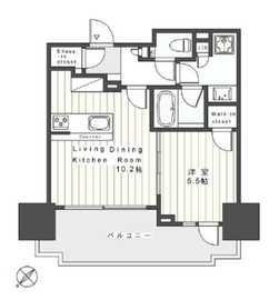 ザ・パークハウス日本橋蛎殻町レジデンス 8階 間取り図