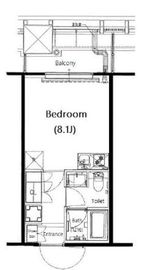 シティタワー大井町 6階 間取り図