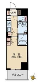 プレシス本駒込 6階 間取り図