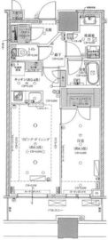 目黒第一マンションズ 1204 間取り図