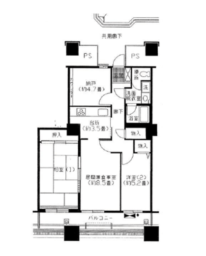 晴海ビュータワー（晴海アイランドトリトンスクエアビュータワー） 16階 間取り図