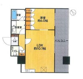 エアライズタワー 5階 間取り図