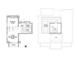 taliesin CY（タリアセンシーワイ） 802 間取り図