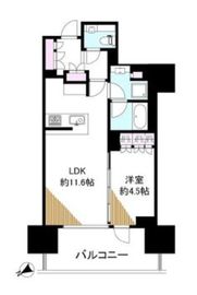 グランドヒルズ恵比寿 5階 間取り図