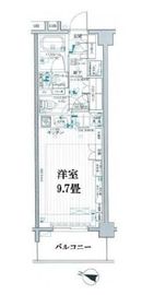 デュオステージ中落合 3階 間取り図