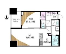 シティタワーズ豊洲ザ・ツイン サウスタワー 29階 間取り図