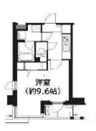 フレンシア菊川 905 間取り図