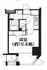 フレンシア菊川 502 間取り図