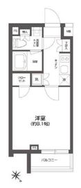 グランパセオ四谷若葉 403 間取り図