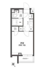 グランパセオ四谷若葉 404 間取り図