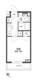 グランパセオ四谷若葉 406 間取り図