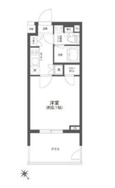 グランパセオ四谷若葉 104 間取り図