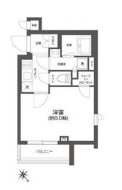 グランパセオ四谷若葉 210 間取り図