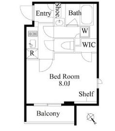 グランパセオ四谷若葉 310 間取り図