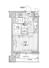 プライブ恵比寿 3階 間取り図