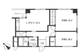 315白金台 702 間取り図