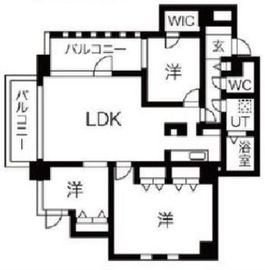 エスパシオ内藤町 301 間取り図