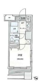 レジディア蒲田 312 間取り図