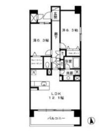 ロイヤルパークス荻窪 305 間取り図