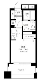 セントラルレジデンス番町シティタワー 6階 間取り図