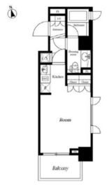 セントラル銀座 1104 間取り図