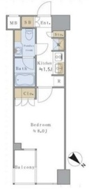 ブリリアイスト千駄ヶ谷 310 間取り図